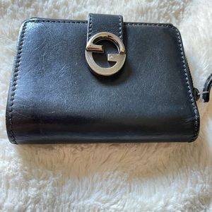 GUCCI Black Wallet Beautiful